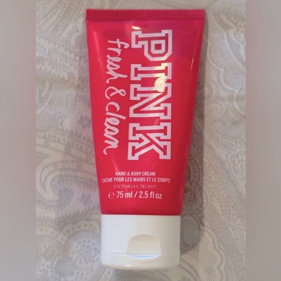 Victoria's Secret Other - Victoria's Secret PINK Fresh & Clean Hand & Body Cream - Vibrant Pink
